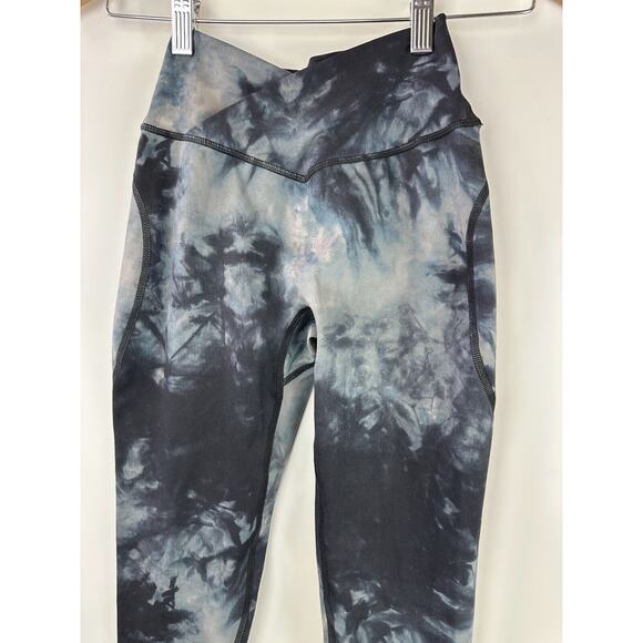 Alphalete All Purpose Legging Pants Blue Oil Strain Leggings No Size XXS or XS - Picture 4 of 9